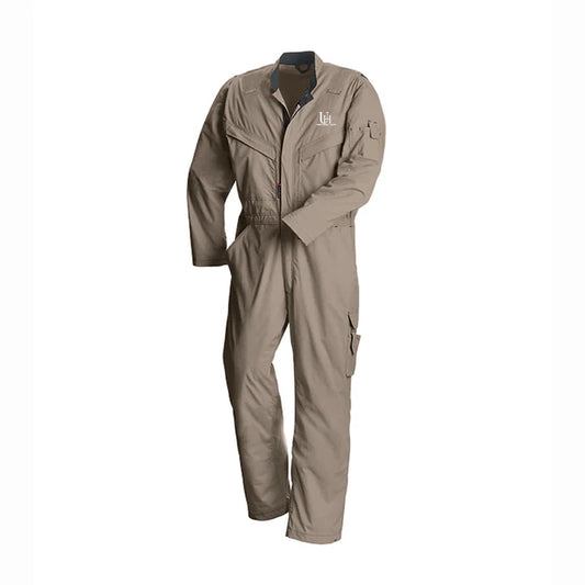 Heavy-Duty Industrial Coverall Uniform for Mechanics, Technicians, and Factory Workers