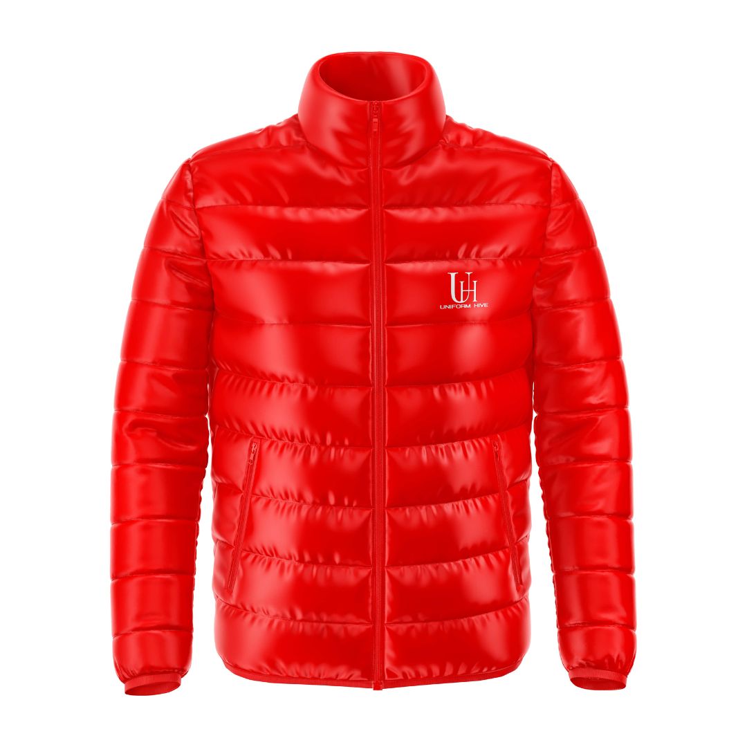Men’s Puffer Jacket – Midweight Quilted Insulated Winter Coat, Water-Resistant Windproof Warm Jacket for Daily Wear, Outdoor & Travel | Uniform Hive™