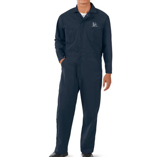 Premium Safety Coverall Uniform with Zipper Front for Industrial Workwear