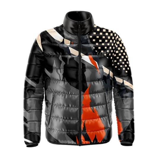 Men’s Puffer Jacket – Ultra-Warm Quilted Insulated Hooded Coat, Water-Resistant Windproof Winter Outerwear for Cold Weather & Everyday Use | Uniform Hive™
