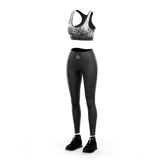 Women’s Leggy Bra Set – Wireless Smooth Bra and Brief Panty, Soft Stretch Everyday Seamless Underwear Set for Women | Uniform Hive™