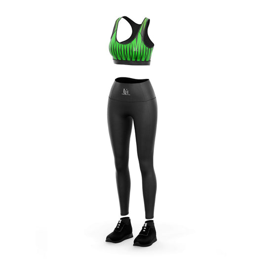 Women’s Leggy Bra Set – Soft Wireless Comfort Bra and Bikini Panty, Seamless Stretch Everyday Underwear Set for Women | Uniform Hive™