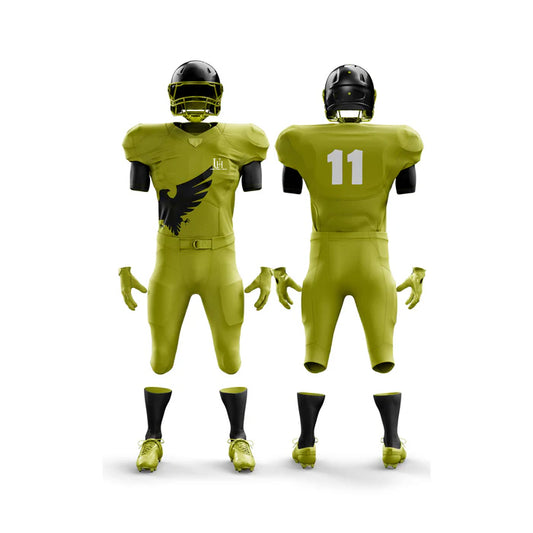 American Football Uniform – Custom Team Football Jersey and Pants, Pro Performance Game Day Apparel with Moisture-Wicking Fabric and Durable Stitching | Uniform Hive