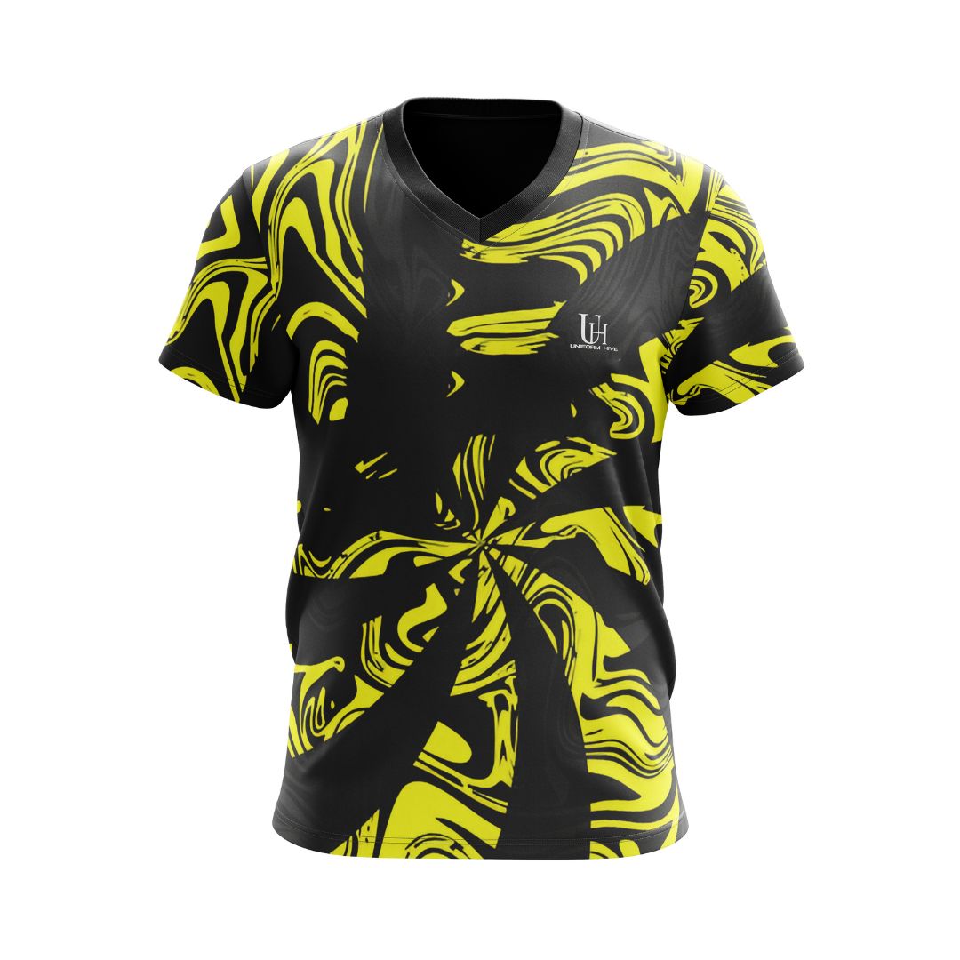 Men’s V-Neck T-Shirt – Soft Cotton Slim Fit V-Neck Tee, Lightweight Breathable Casual Shirt for Everyday Comfort & Modern Layering | Uniform Hive™