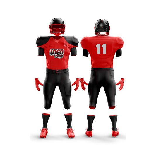 American Football Uniform – Custom Team Football Jersey and Pants, Pro-Quality Game Day Uniforms with Sublimation Printing, Durable & Breathable Sportswear | Uniform Hive