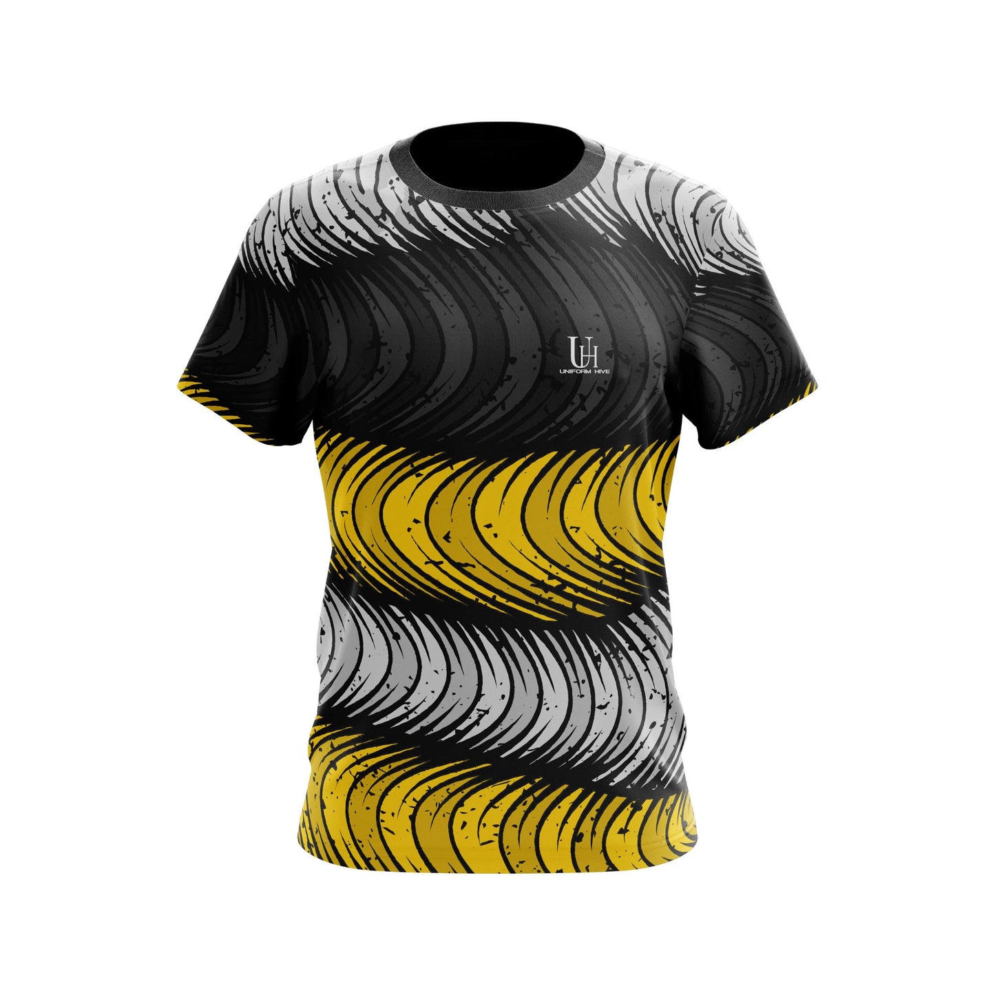Men’s T-Shirt – Classic Crewneck Athletic Tee, Soft Stretch Quick-Dry Fabric for Gym, Sports Training & Everyday Casual Wear | Uniform Hive™