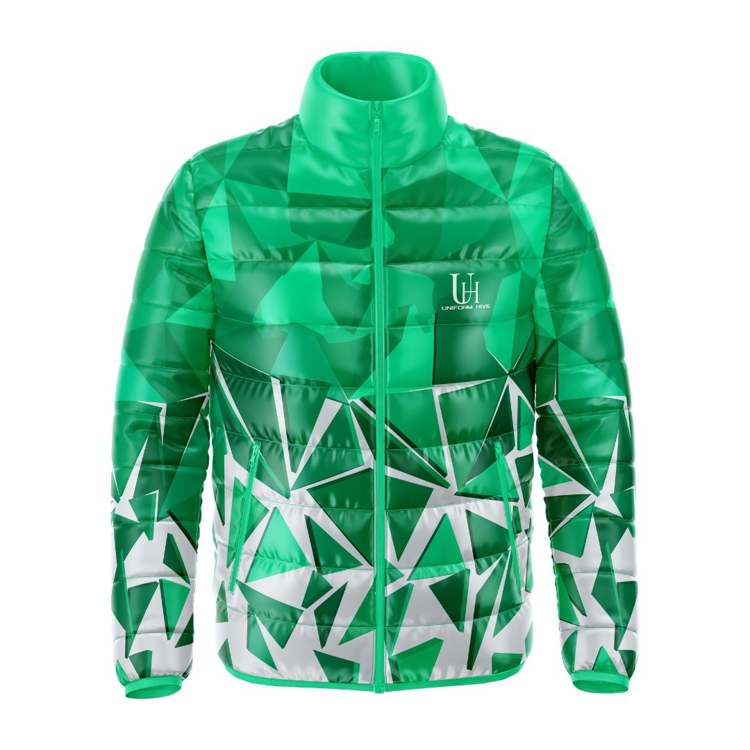 Men’s Puffer Jacket – Lightweight Insulated Hooded Quilted Coat, Water-Resistant Windproof Winter Outerwear for Cold Weather & Everyday Wear | Uniform Hive™