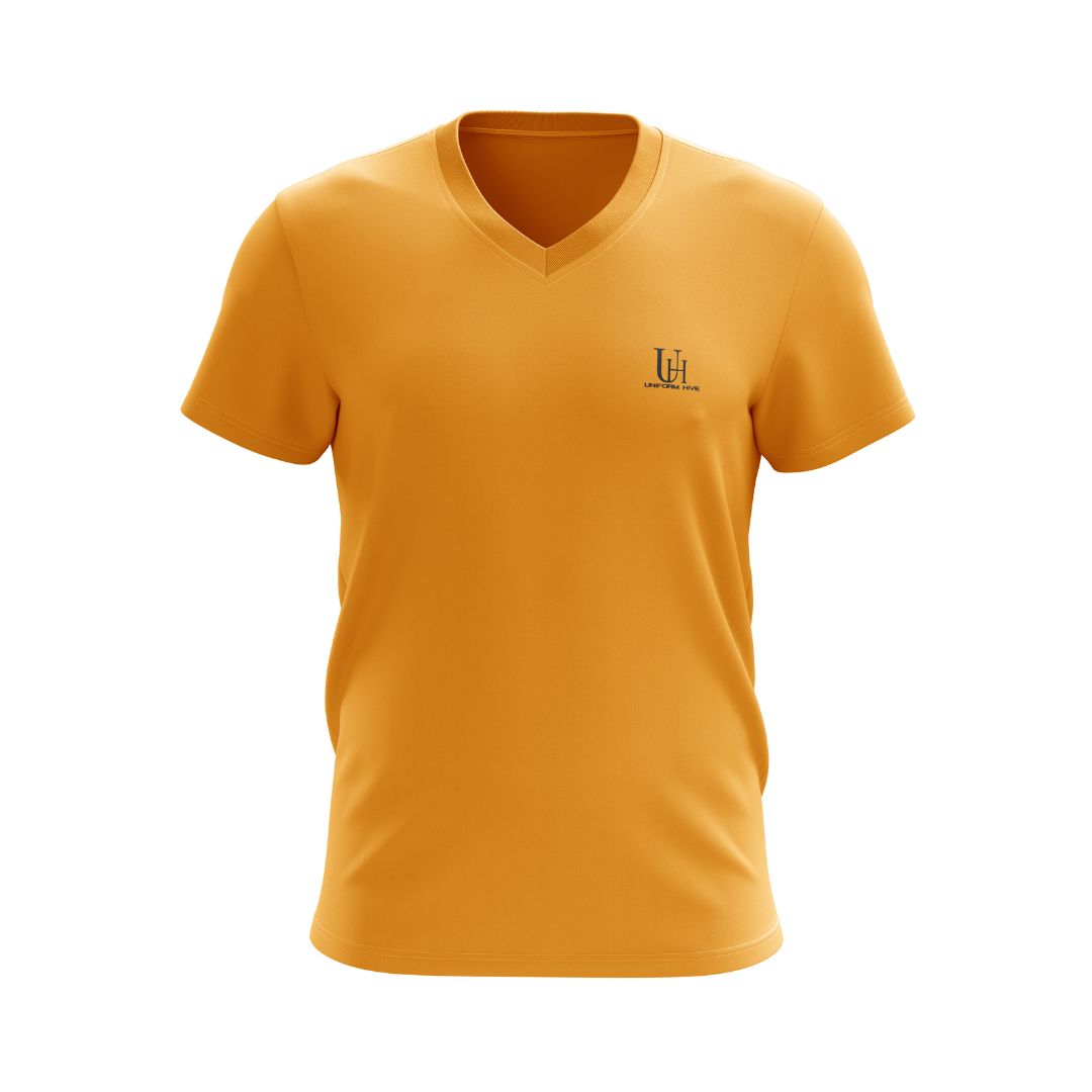 Men’s V-Neck T-Shirt – Classic Slim Fit Soft Cotton Tee, Lightweight Breathable Casual V-Neck Shirt for Everyday Wear | Uniform Hive™