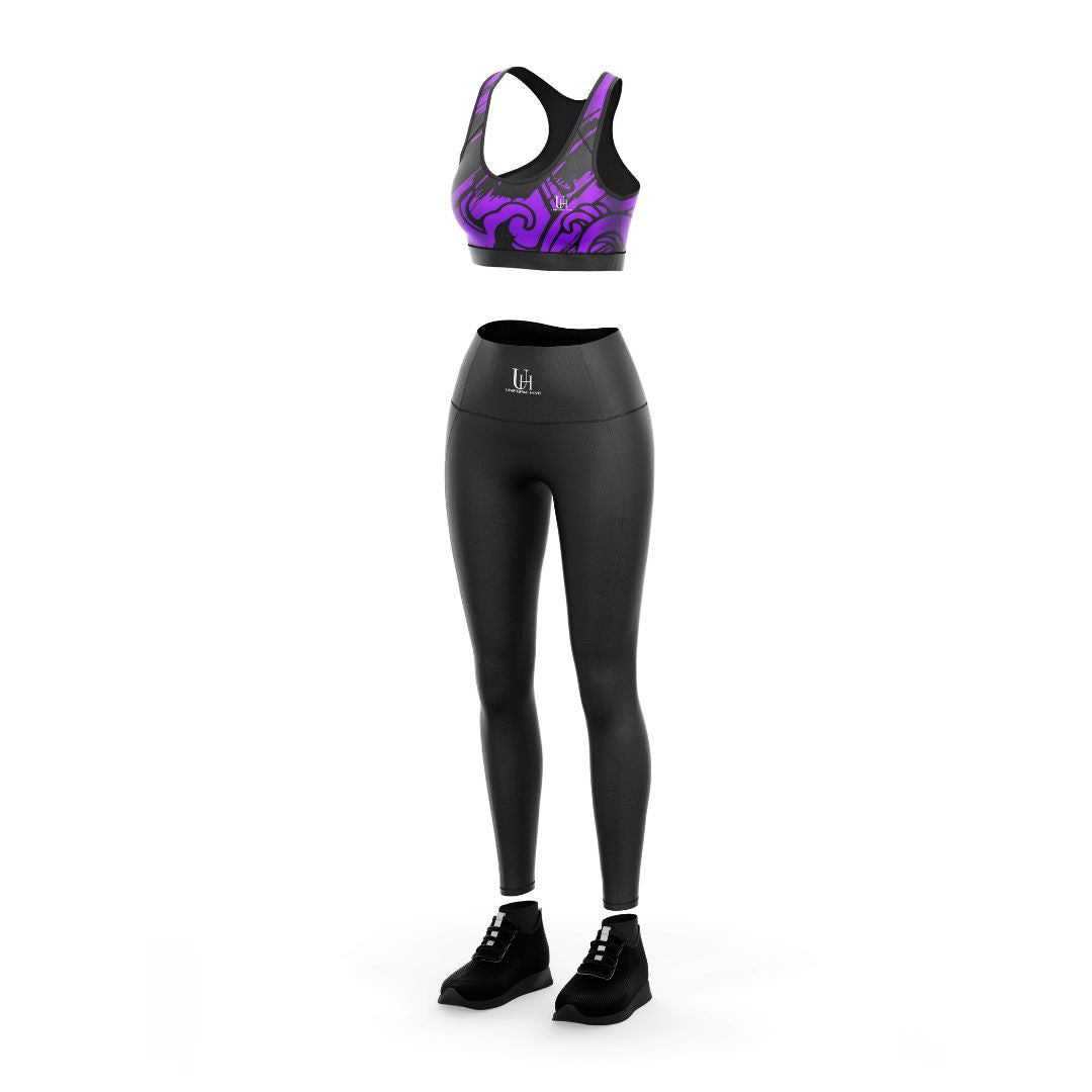 Women’s Leggy Bra Set – Soft Wireless Bra & Hipster Panty, Seamless Stretch Comfortable Everyday Bra and Underwear Set | Uniform Hive™