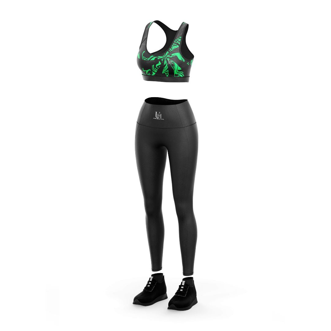 Women’s Leggy Bra Set – Smooth Wireless Bra and Bikini Panty, Soft Seamless Stretch Underwear Set for Everyday Comfort | Uniform Hive™