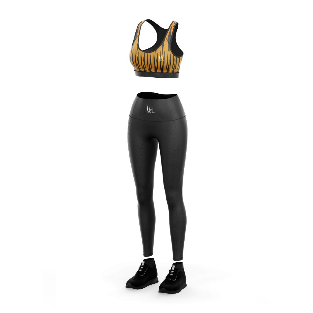 Women’s Leggy Bra Set – Soft Wireless Comfort Bra and Bikini Panty, Seamless Stretch Everyday Underwear Set for Women | Uniform Hive™