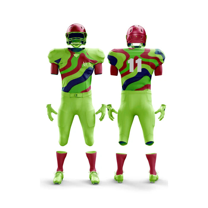 American Football Uniform – Custom Team Football Jersey and Pants, Pro Performance Moisture-Wicking Game Day Apparel with Durable Stitching for Youth & Adult Teams | Uniform Hive