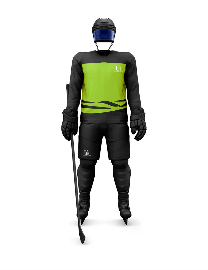 Custom Ice Hockey Uniform with Pro Fit and High-Performance Fabric