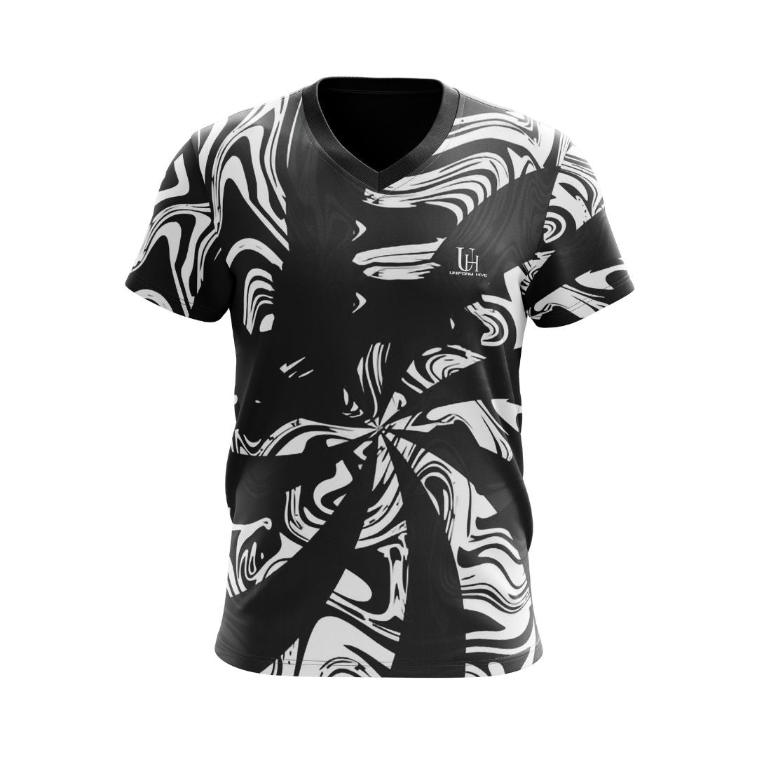 Men’s V-Neck T-Shirt – Soft Cotton Slim Fit V-Neck Tee, Lightweight Breathable Casual Shirt for Everyday Comfort & Modern Layering | Uniform Hive™