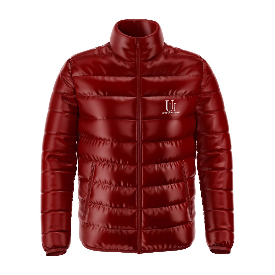 Men’s Puffer Jacket – Midweight Quilted Insulated Winter Coat, Water-Resistant Windproof Warm Jacket for Daily Wear, Outdoor & Travel | Uniform Hive™