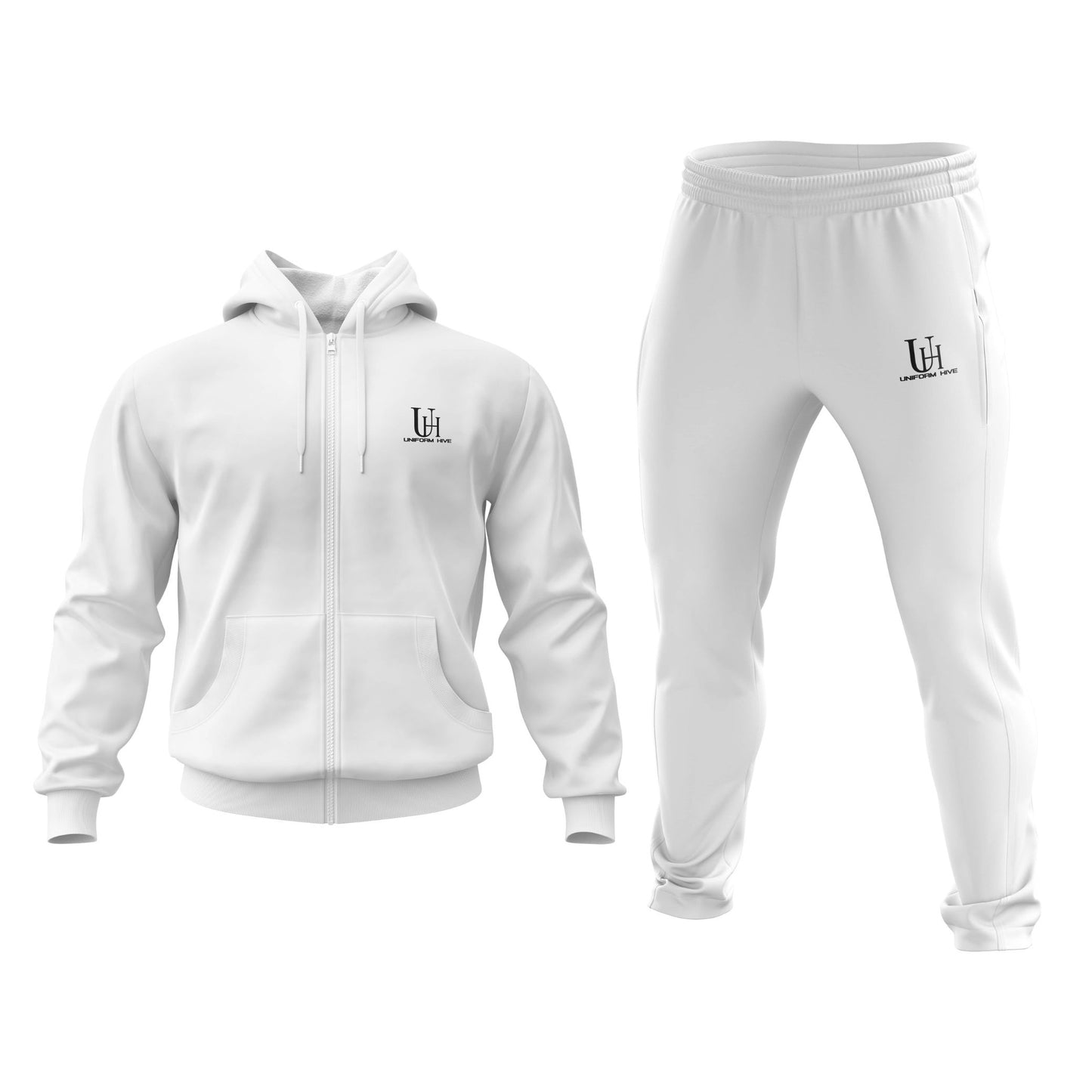 Men’s Tracksuit – Premium 2-Piece Activewear Set with Zip-Up Jacket & Jogger Pants, Lightweight Performance Fabric for Gym & Lifestyle Wear | Uniform Hive™