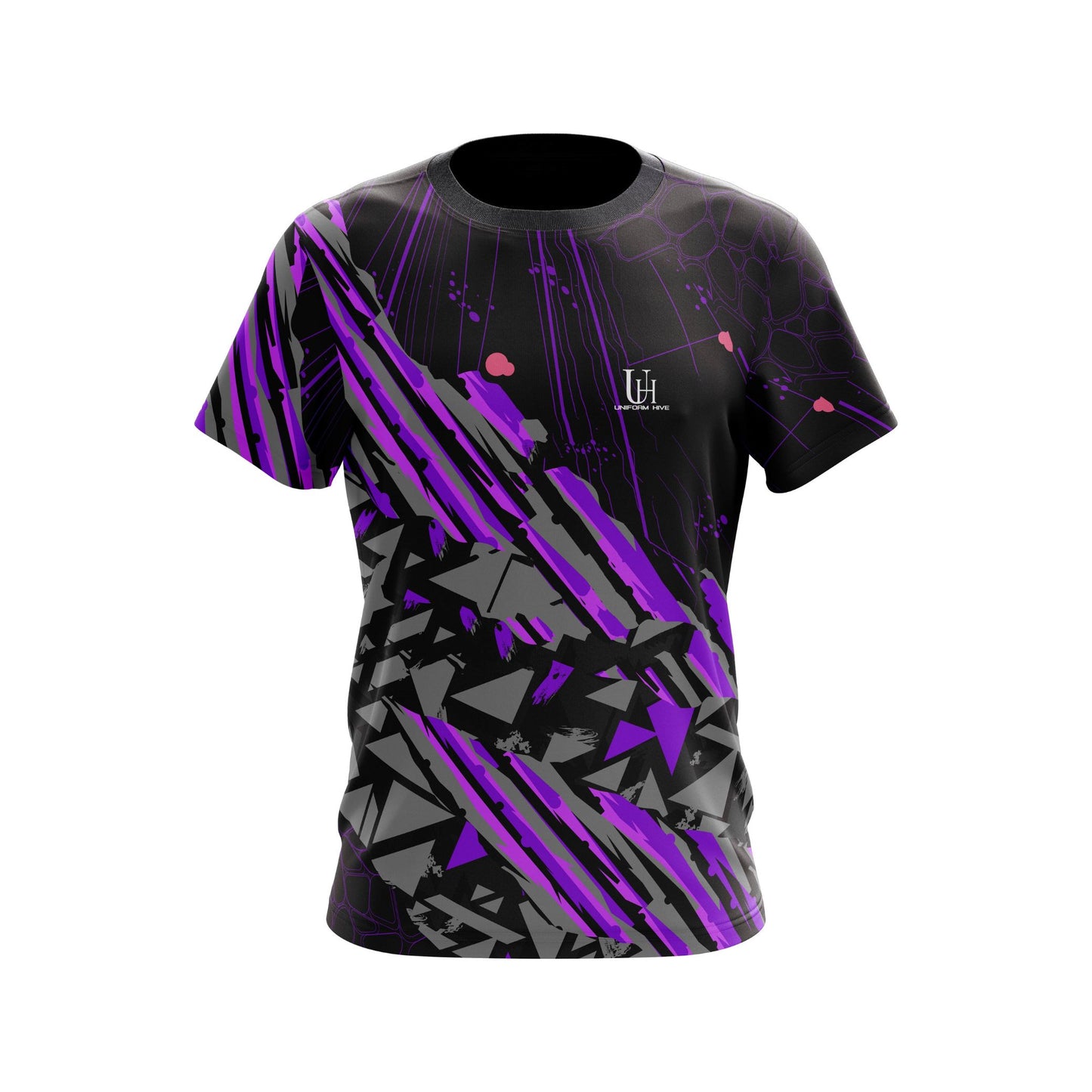Men’s T-Shirt – Premium Athletic Fit Workout Tee, Soft Quick-Dry Performance Shirt for Gym, Running & Everyday Casual Wear | Uniform Hive™