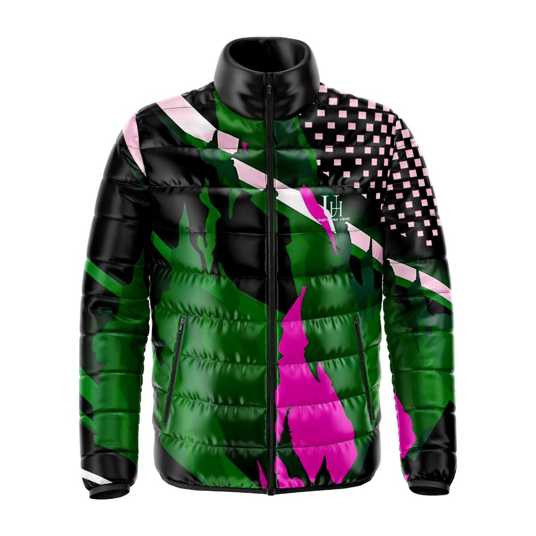 Men’s Puffer Jacket – Ultra-Warm Quilted Insulated Hooded Coat, Water-Resistant Windproof Winter Outerwear for Cold Weather & Everyday Use | Uniform Hive™