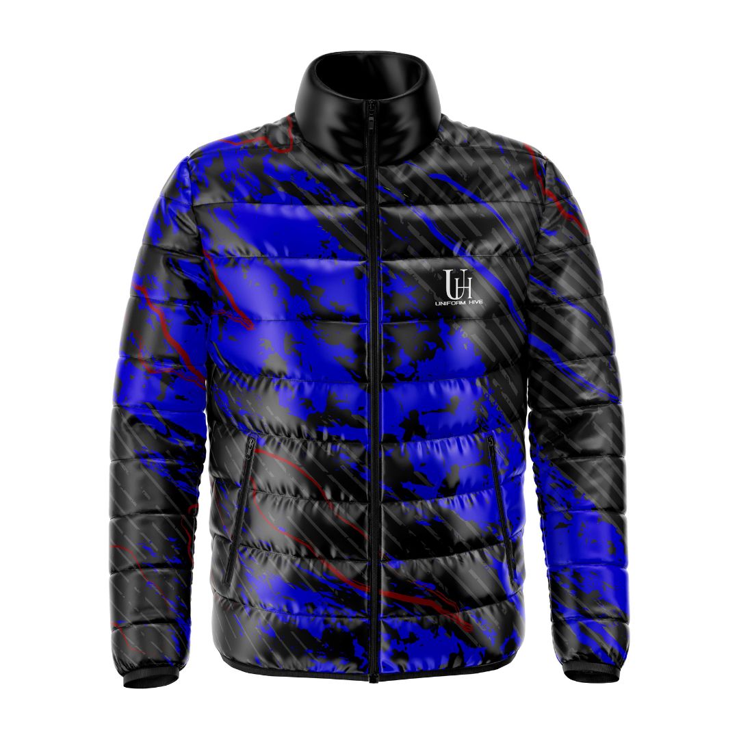 Men’s Puffer Jacket – Ultra-Light Quilted Insulated Winter Coat, Water-Resistant Windproof Warm Outerwear for Cold Weather & Outdoor Adventures | Uniform Hive™