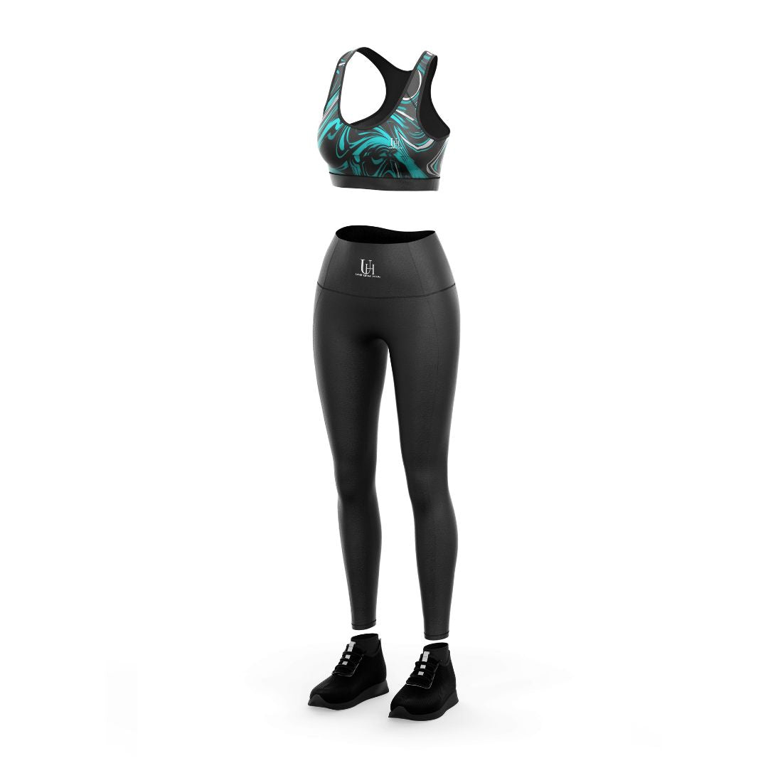 Women’s Leggy Bra Set – Soft Wireless Everyday Bra and Bikini Brief, Seamless Stretch Comfortable Underwear Set for Women | Uniform Hive™