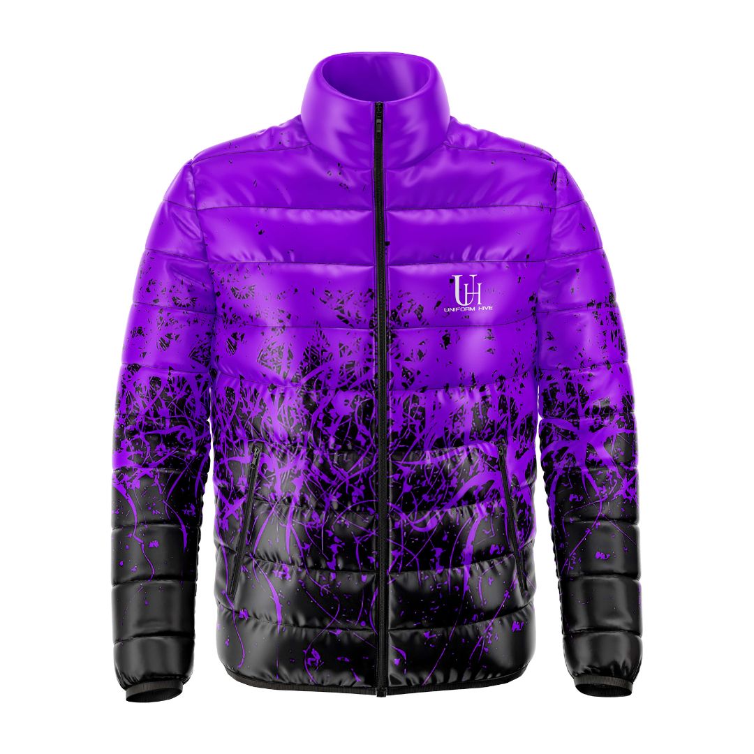 Men’s Puffer Jacket – Heavyweight Quilted Insulated Hooded Winter Coat, Water-Resistant Windproof Outerwear for Extreme Cold & Everyday Warmth | Uniform Hive™