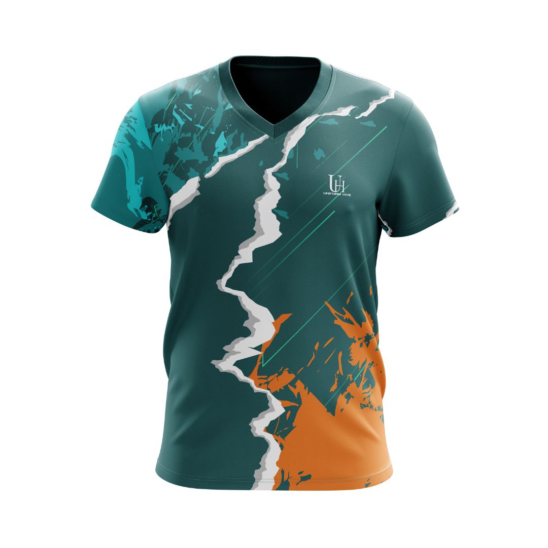 Men’s V-Neck T-Shirt – Classic Soft Cotton Slim Fit V-Neck Tee, Lightweight Breathable Casual Shirt for Daily Wear, Layering & Comfort | Uniform Hive™
