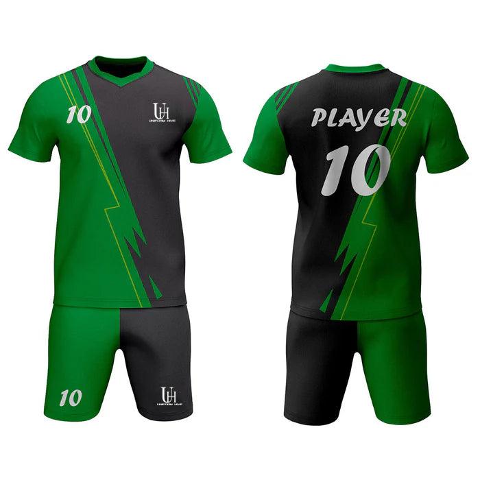 Elite Volleyball Uniform – Moisture-Wicking Jersey & Shorts for Champions