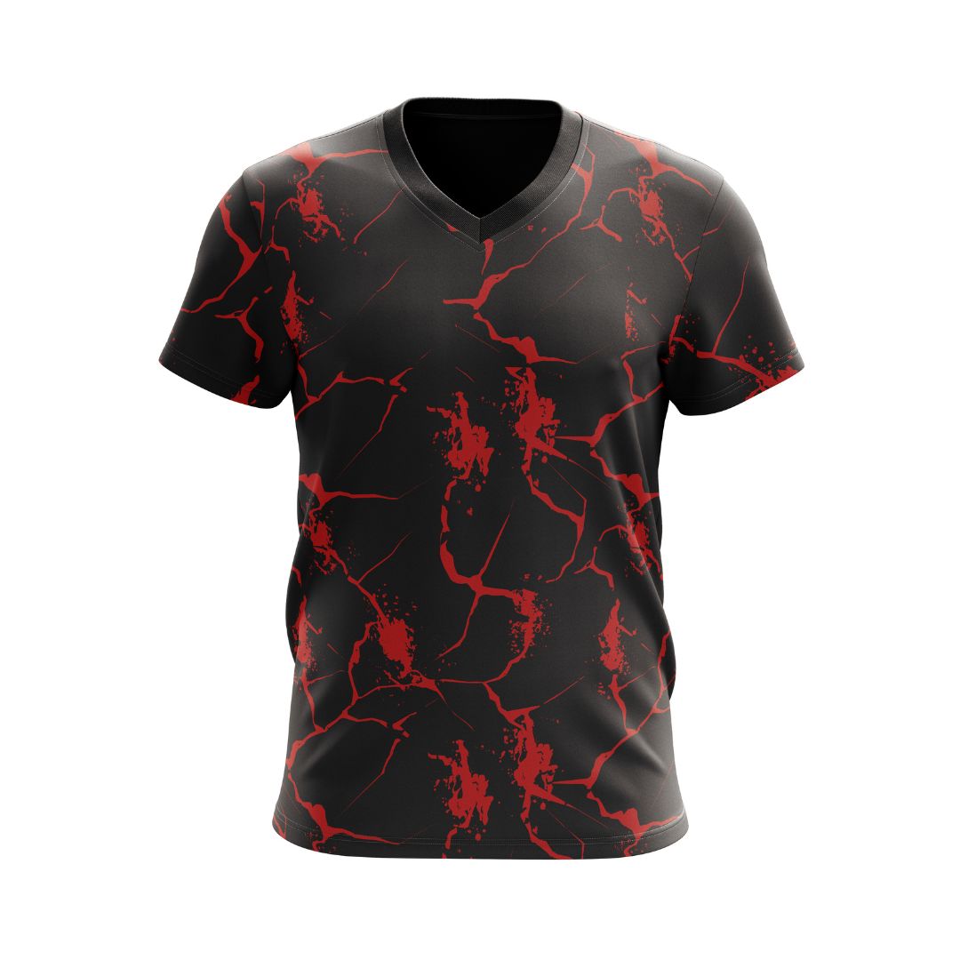 Men’s V-Neck T-Shirt – Classic Soft Cotton Slim Fit V-Neck Tee, Lightweight Breathable Casual Everyday Shirt for Layering & Comfort | Uniform Hive™
