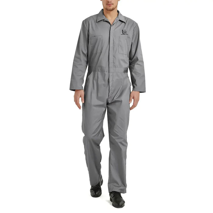 Heavy Duty Industrial Coverall Uniform – Durable Workwear for Men and Women