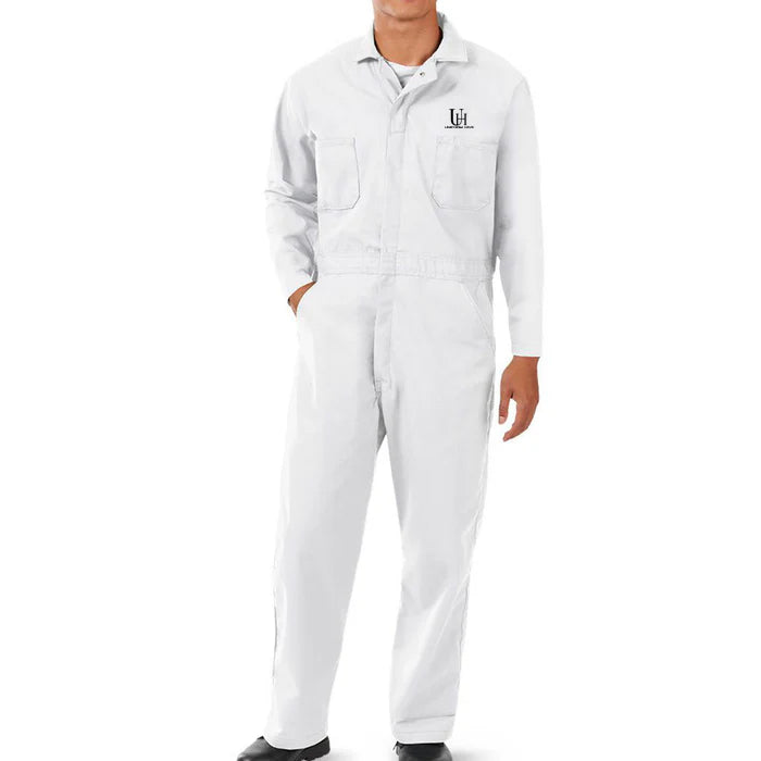 Premium Safety Coverall Uniform with Zipper Front for Industrial Workwear