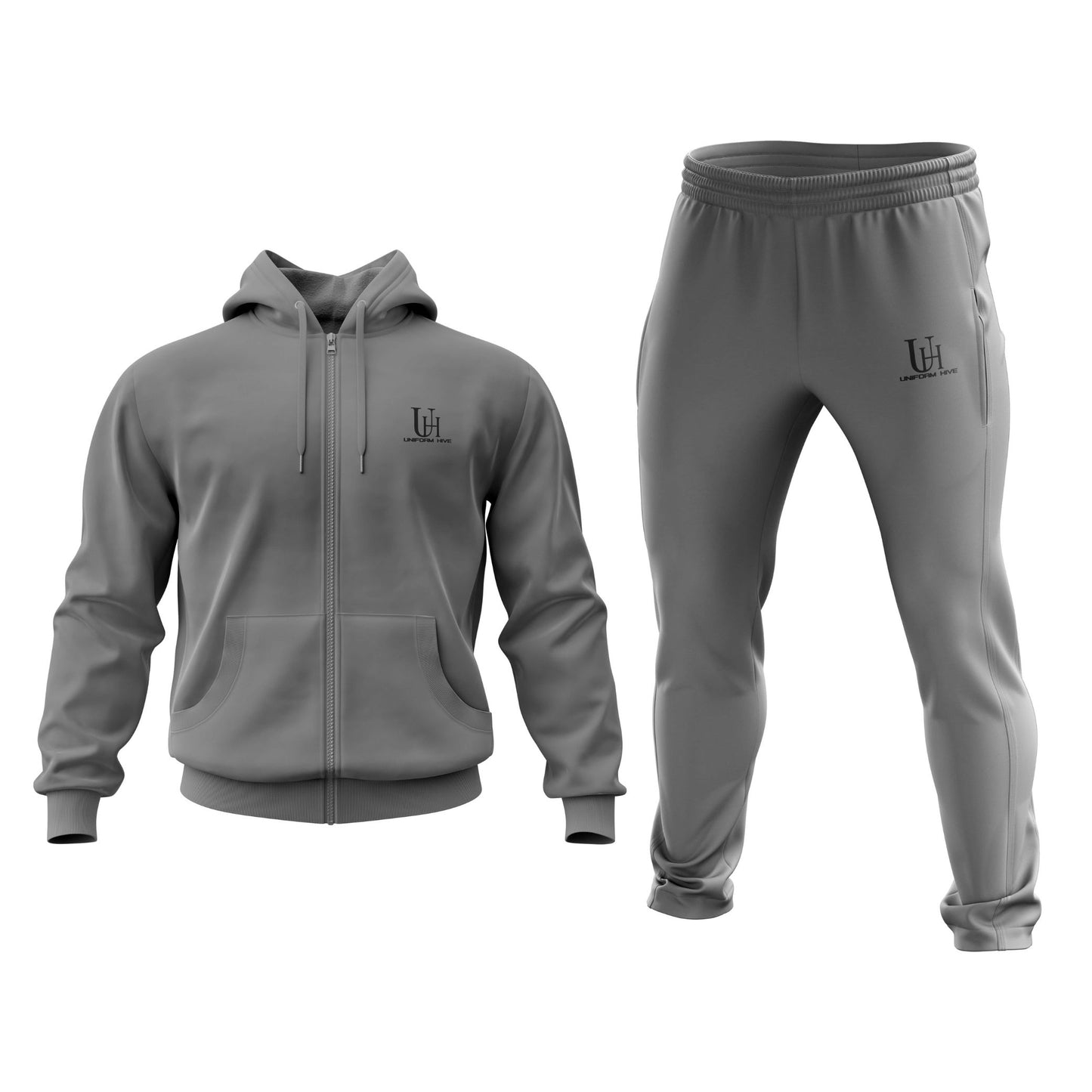 Men’s Tracksuit – Premium 2-Piece Activewear Set with Zip-Up Jacket & Jogger Pants, Lightweight Performance Fabric for Gym & Lifestyle Wear | Uniform Hive™