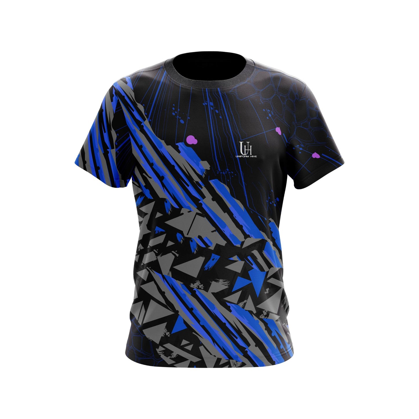 Men’s T-Shirt – Premium Athletic Fit Workout Tee, Soft Quick-Dry Performance Shirt for Gym, Running & Everyday Casual Wear | Uniform Hive™