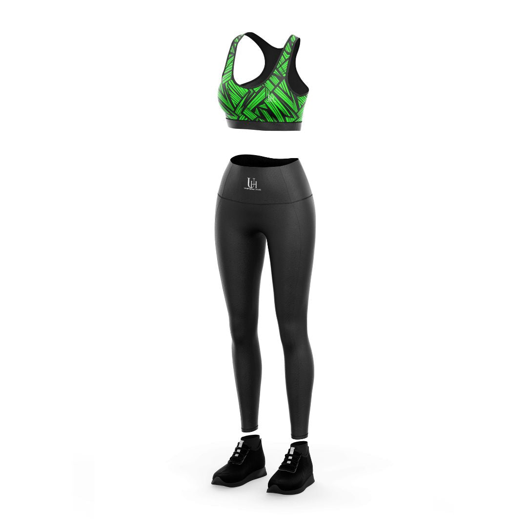Women’s Leggy Bra Set – Smooth Wireless Bra & Comfy Bikini Brief, Soft Seamless Stretch Everyday Bra and Panty Set | Uniform Hive™