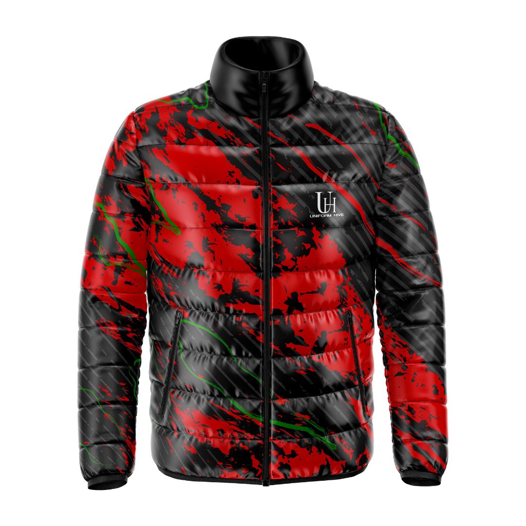 Men’s Puffer Jacket – Ultra-Light Quilted Insulated Winter Coat, Water-Resistant Windproof Warm Outerwear for Cold Weather & Outdoor Adventures | Uniform Hive™