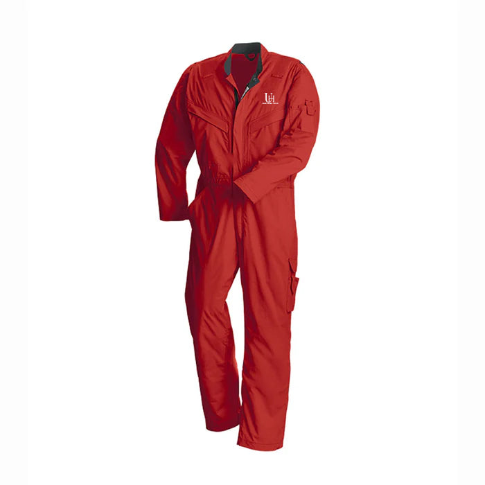 Heavy-Duty Industrial Coverall Uniform for Mechanics, Technicians, and Factory Workers