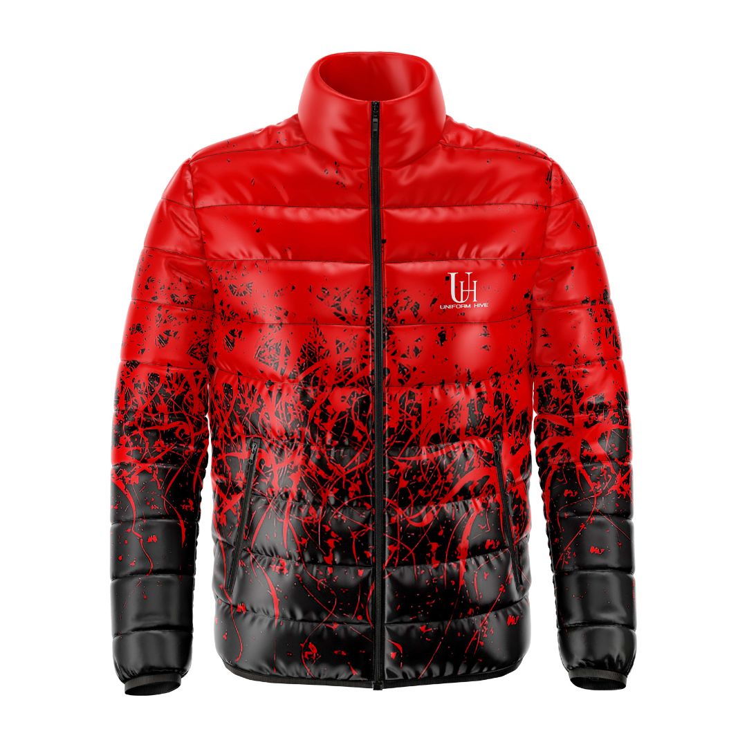 Men’s Puffer Jacket – Heavyweight Quilted Insulated Hooded Winter Coat, Water-Resistant Windproof Outerwear for Extreme Cold & Everyday Warmth | Uniform Hive™