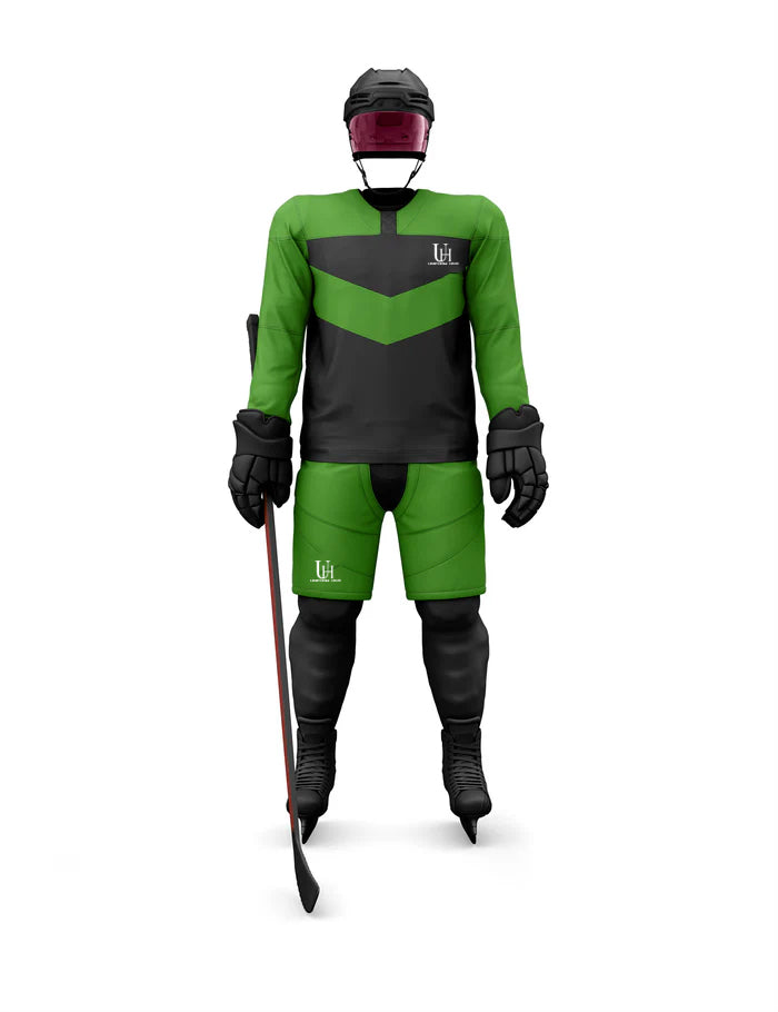 Custom Team Ice Hockey Uniform with Breathable Performance Fabric