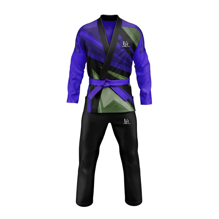 Lightweight Breathable Martial Art Uniform for Karate, Judo & Taekwondo