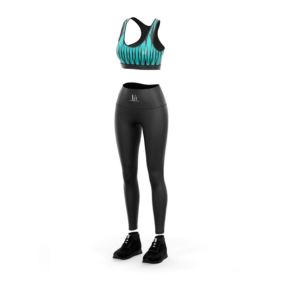 Women’s Leggy Bra Set – Soft Wireless Comfort Bra and Bikini Panty, Seamless Stretch Everyday Underwear Set for Women | Uniform Hive™
