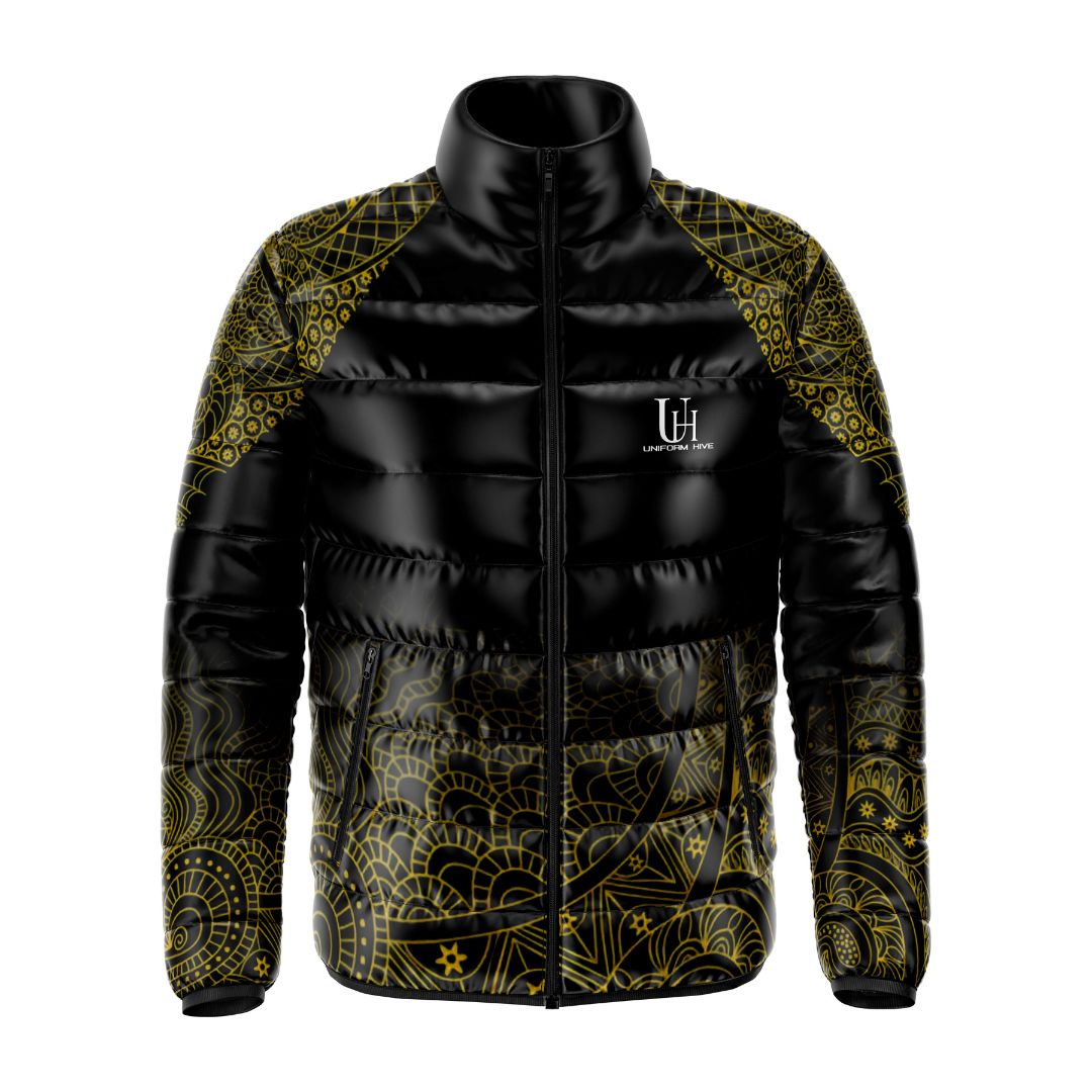Men’s Puffer Jacket – Lightweight Insulated Quilted Winter Coat, Water-Resistant Windproof Outerwear for Cold Weather & Everyday Warmth | Uniform Hive™