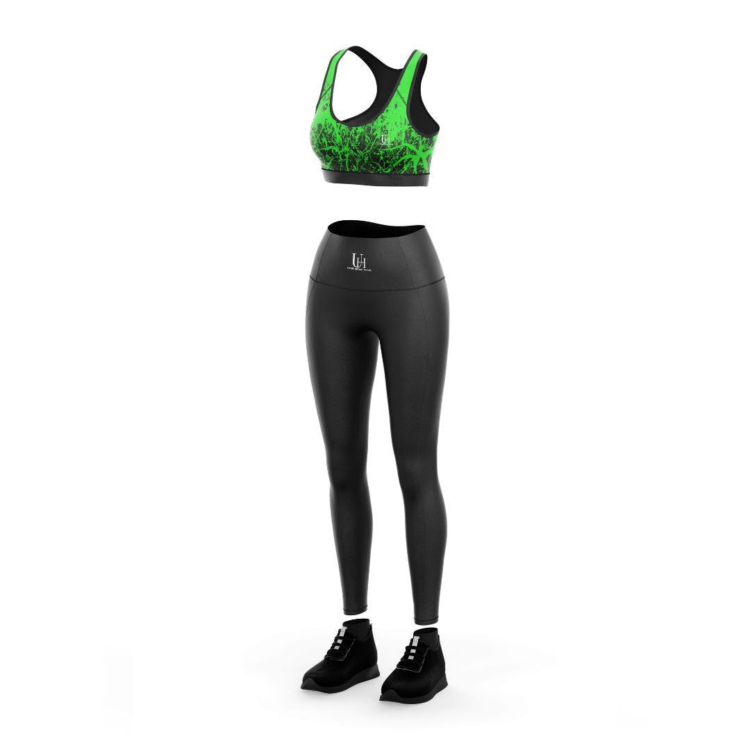 Women’s Leggy Bra Set – Wireless Smooth Bra and Brief Panty, Soft Stretch Everyday Seamless Underwear Set for Women | Uniform Hive™