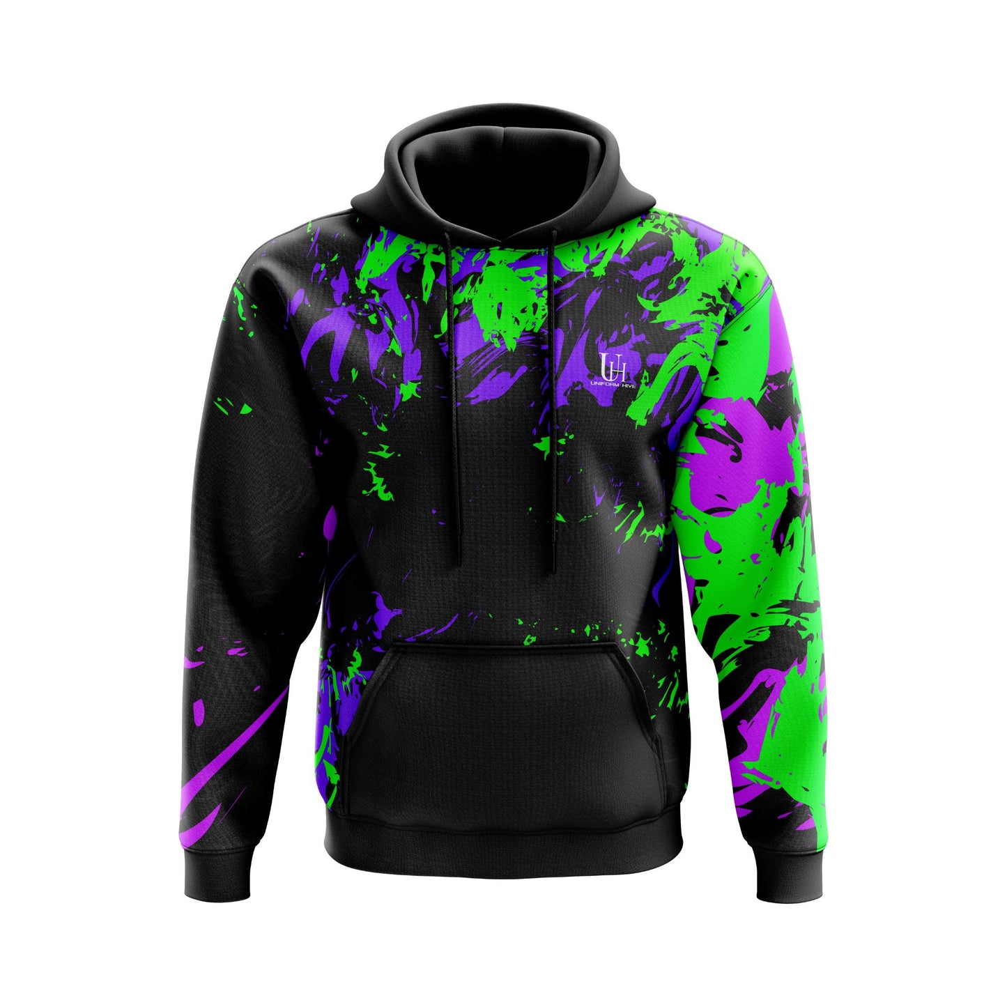 Men’s Hoodie – Athletic Streetwear Pullover, Soft Fleece Interior, Casual Fit for Gym, Training & Everyday Wear | Uniform Hive™