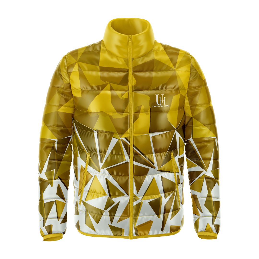 Men’s Puffer Jacket – Lightweight Insulated Hooded Quilted Coat, Water-Resistant Windproof Winter Outerwear for Cold Weather & Everyday Wear | Uniform Hive™