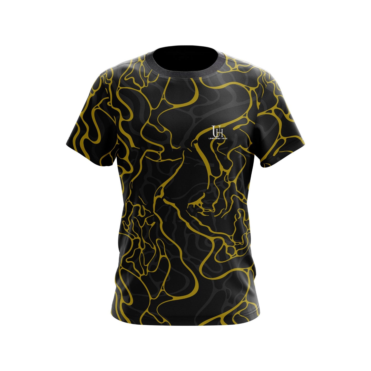 Men’s T-Shirt – Soft Stretch Athletic Tee, Lightweight Quick-Dry Training Top for Gym, Fitness & Everyday Streetwear | Uniform Hive™