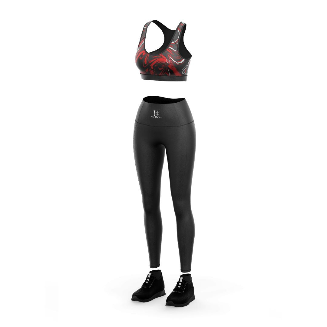 Women’s Leggy Bra Set – Soft Wireless Everyday Bra and Bikini Brief, Seamless Stretch Comfortable Underwear Set for Women | Uniform Hive™