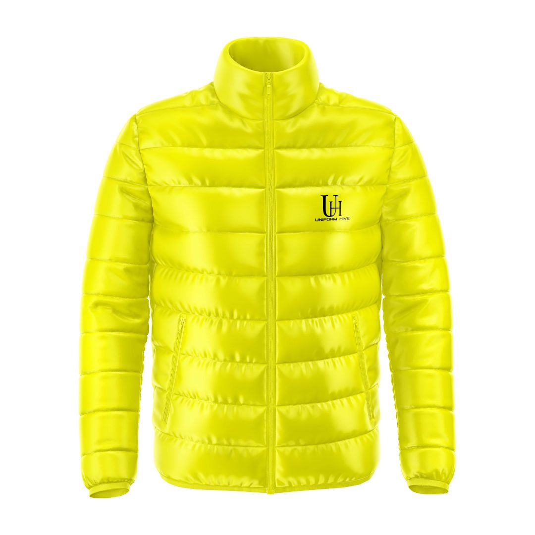 Men’s Puffer Jacket – Midweight Quilted Insulated Winter Coat, Water-Resistant Windproof Warm Jacket for Daily Wear, Outdoor & Travel | Uniform Hive™