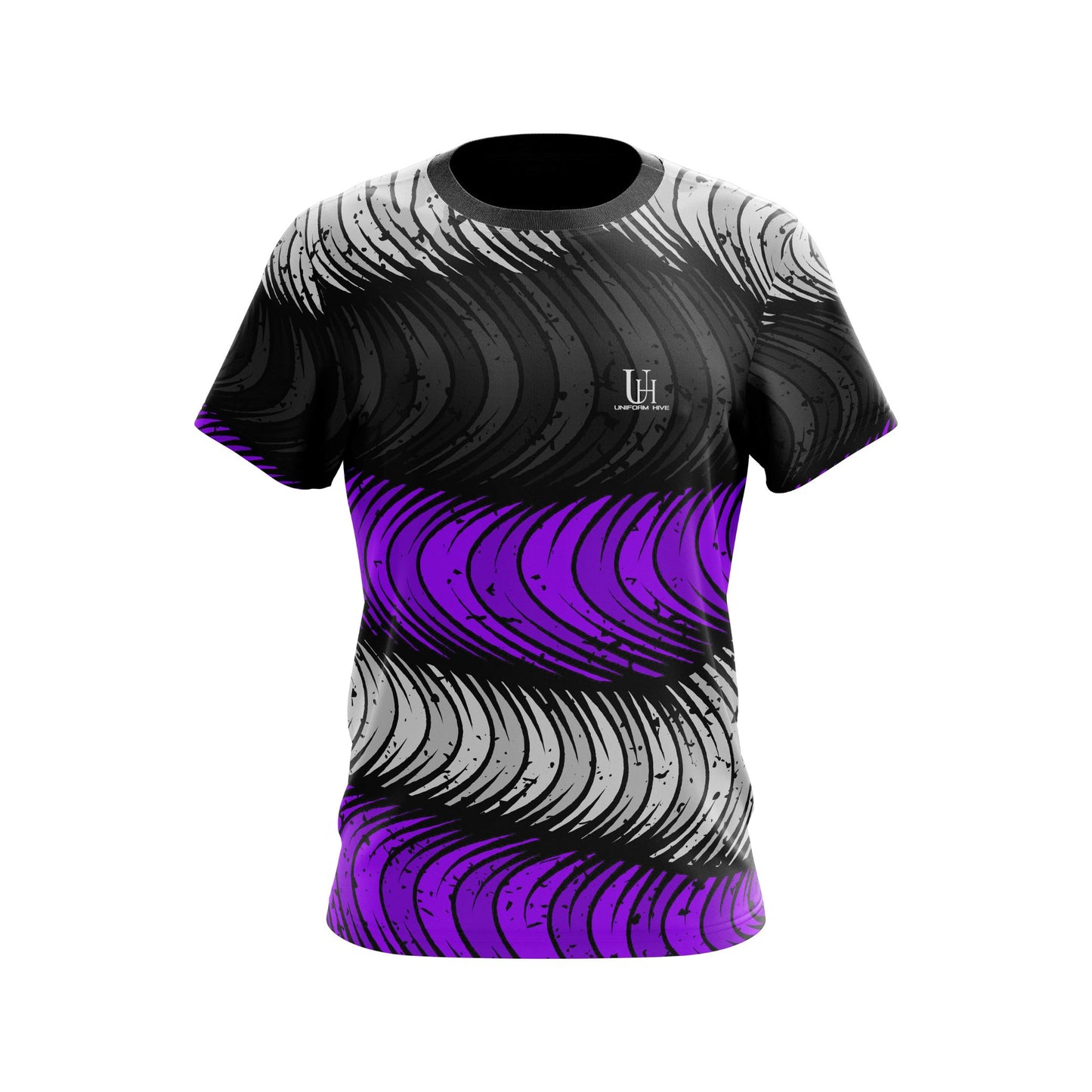 Men’s T-Shirt – Classic Crewneck Athletic Tee, Soft Stretch Quick-Dry Fabric for Gym, Sports Training & Everyday Casual Wear | Uniform Hive™