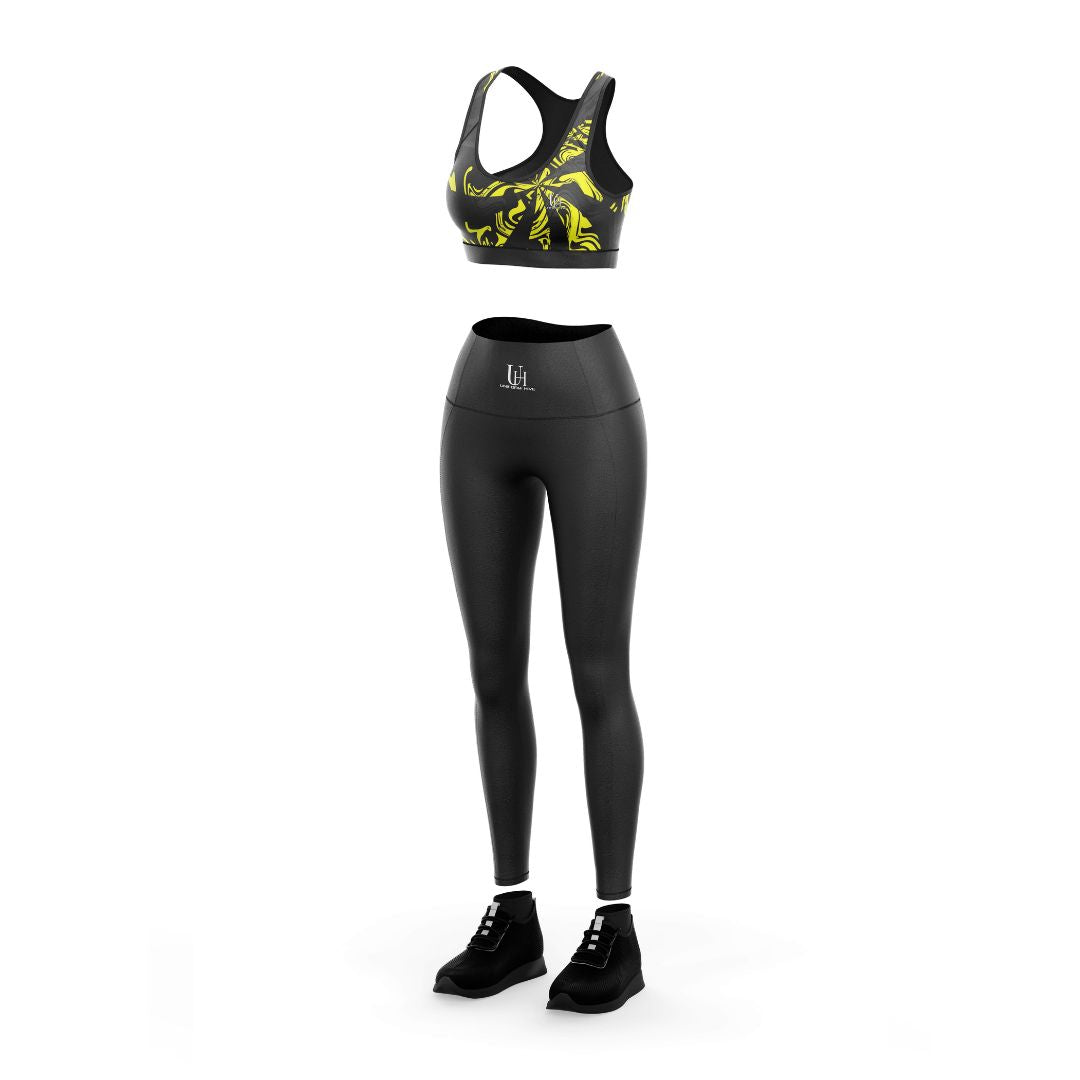 Women’s Leggy Bra Set – Smooth Wireless Bra and Bikini Panty, Soft Seamless Stretch Underwear Set for Everyday Comfort | Uniform Hive™