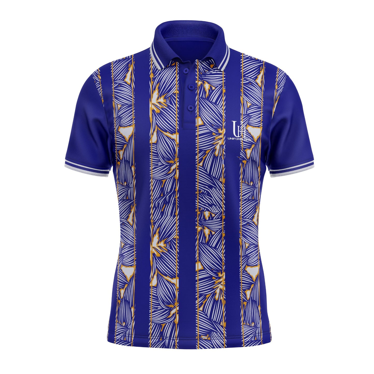 Men’s Polo Shirt – Classic Slim Fit Performance Polo, Breathable Quick-Dry Fabric for Golf, Office & Casual Everyday Wear | Uniform Hive™