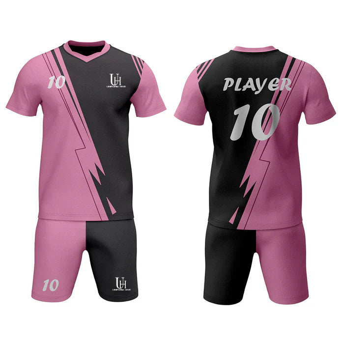 Elite Volleyball Uniform – Moisture-Wicking Jersey & Shorts for Champions